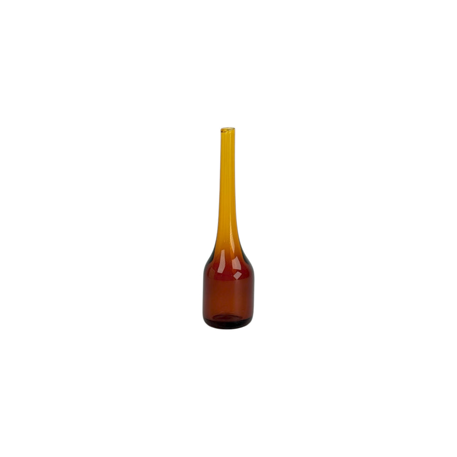 Tiny Bud Vase - Amber