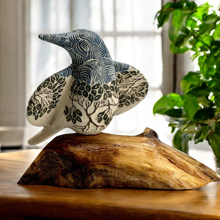 Bird - Carved - Forest #1206