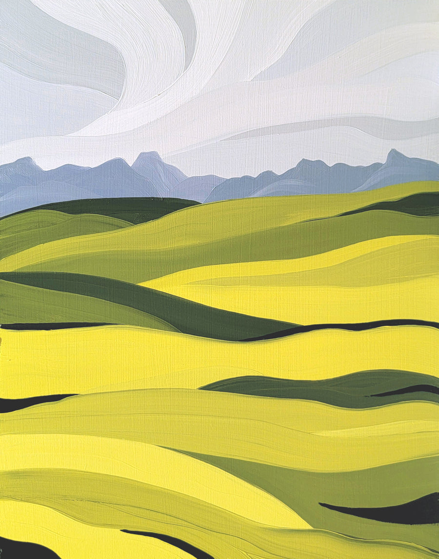 Canola Fields II - Original Painting