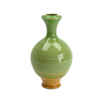 Bud Vase - Light Green/Yellow