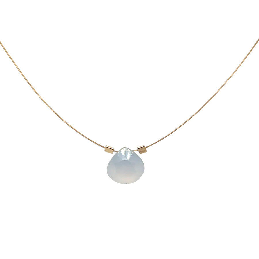 Blue Chalcedony Necklace