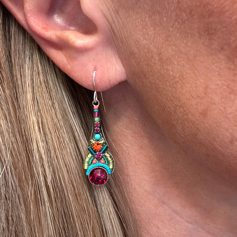 Earrings - Art Deco Drop