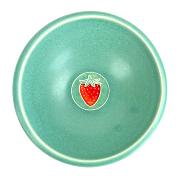 Fruit Bowl - Strawberry - Green