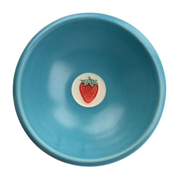 Fruit Bowl - Strawberry - Blue