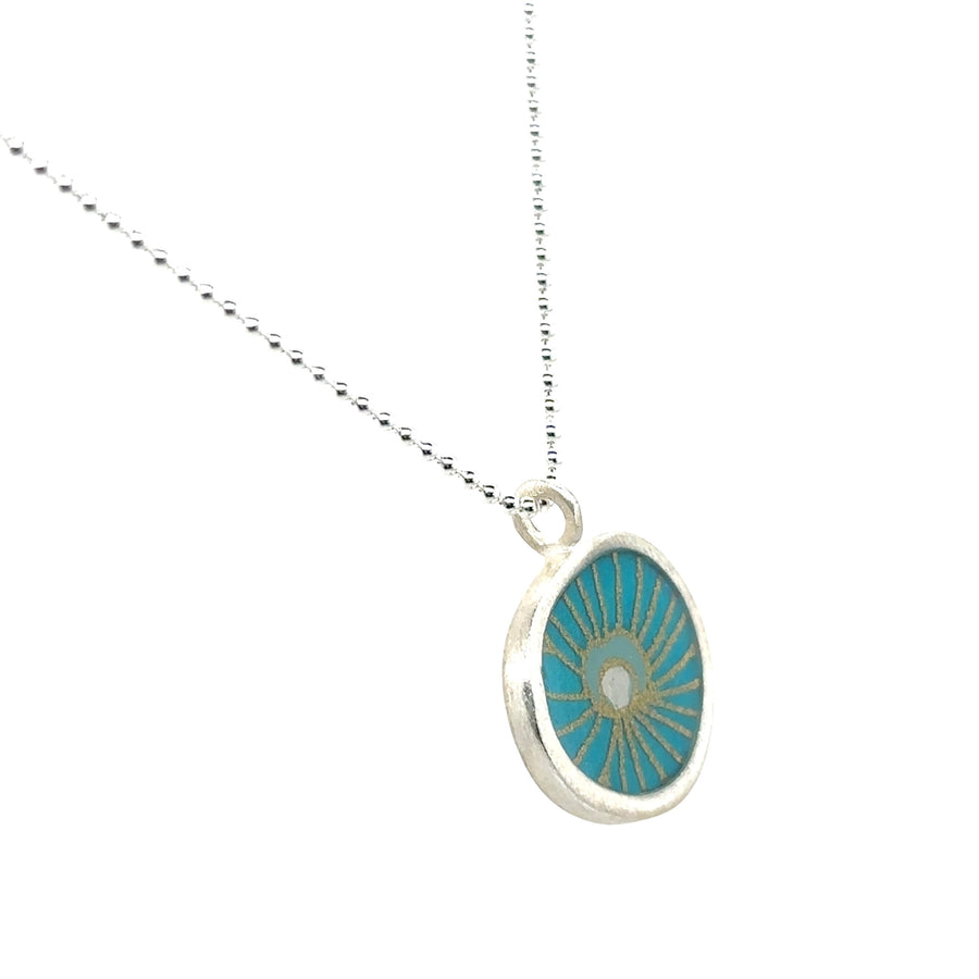 Necklace - Horizontal Beachstone