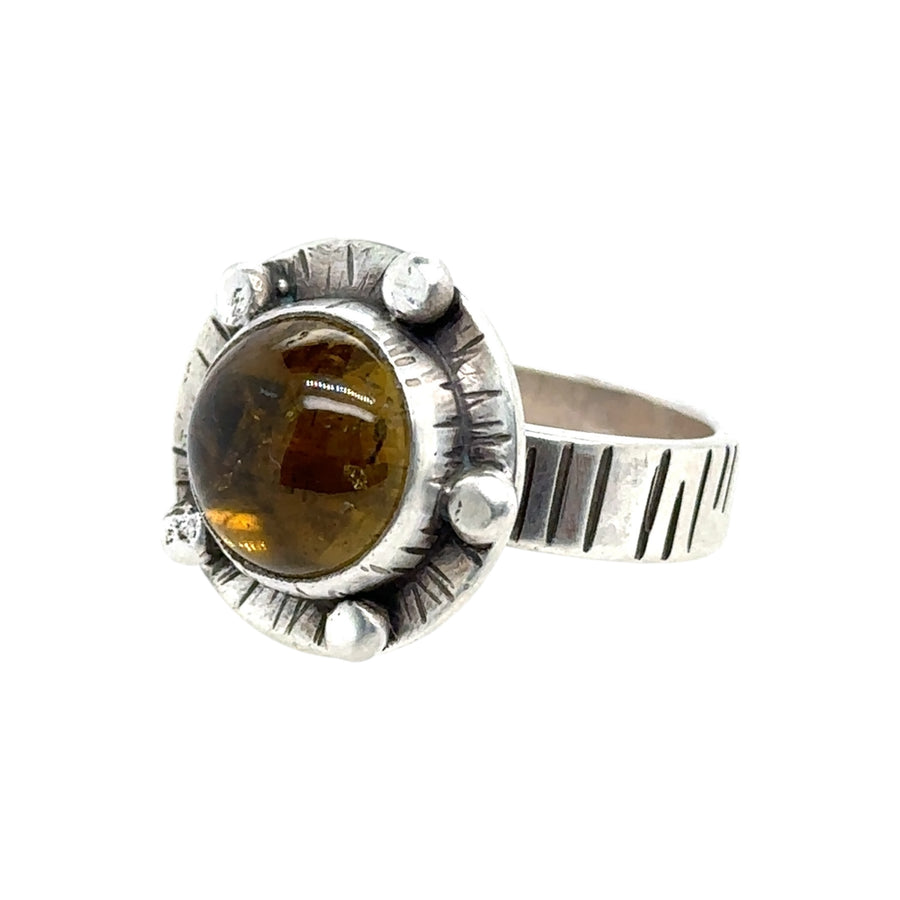 Ring - Yellow Tourmaline - Size 6.25