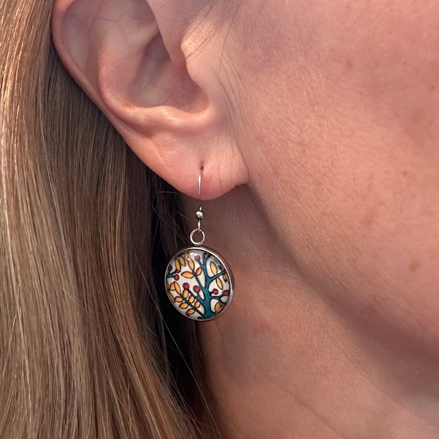 Earrings - Blue Branch