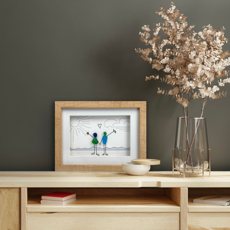 Sea Glass Couple
