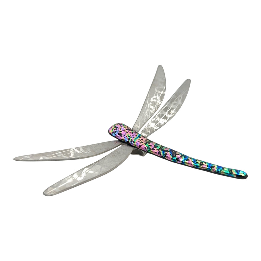 Dichroic Glass Dragonfly