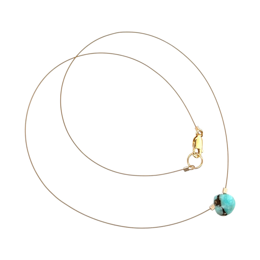 Amazonite with Copper Necklace