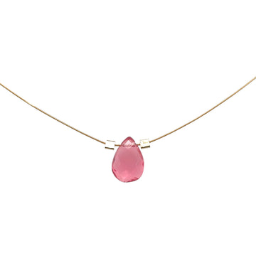Pink Tourmaline Necklace