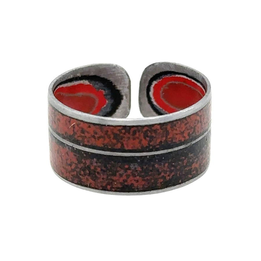 Ring - Dark Red - Size 8.75