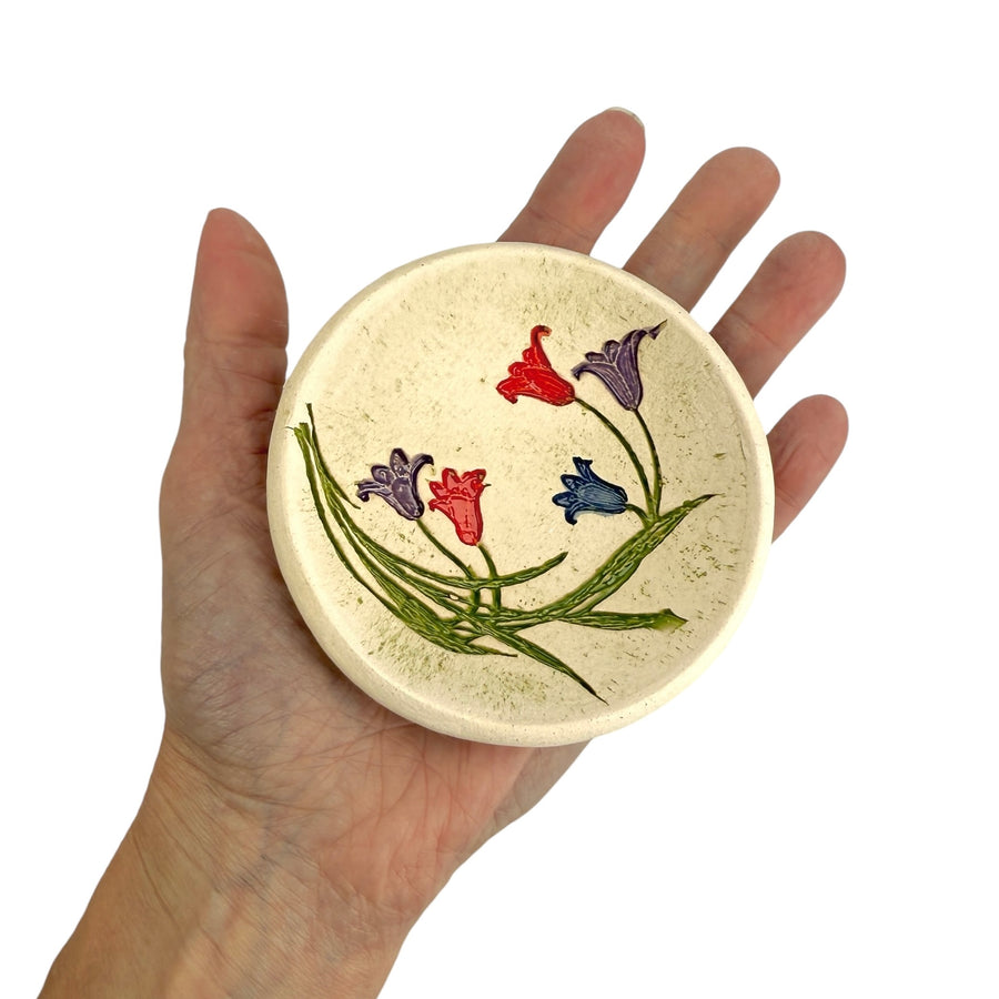 Trinket Dish - Lilies - Small