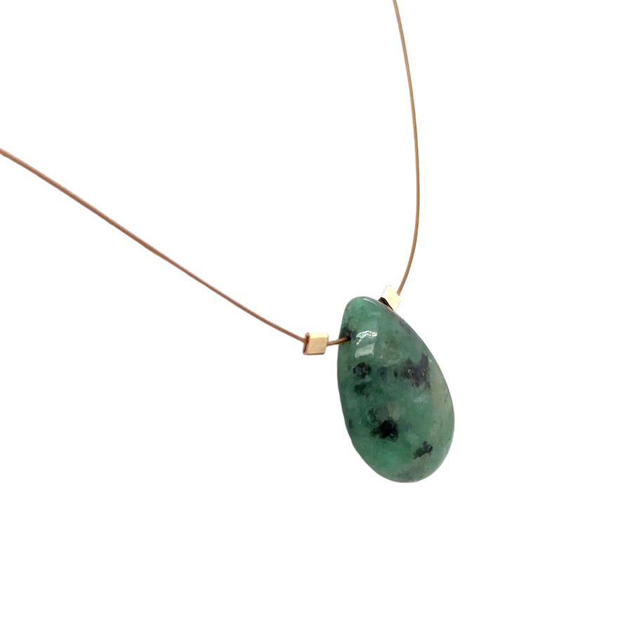 Kiwi Jasper Necklace