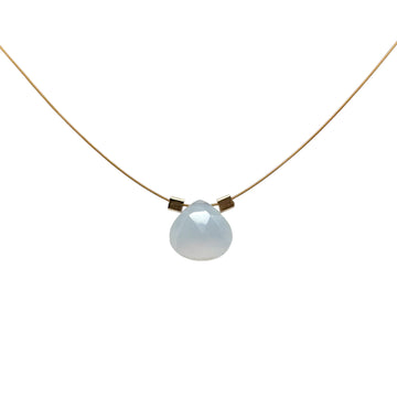 Blue Chalcedony Necklace