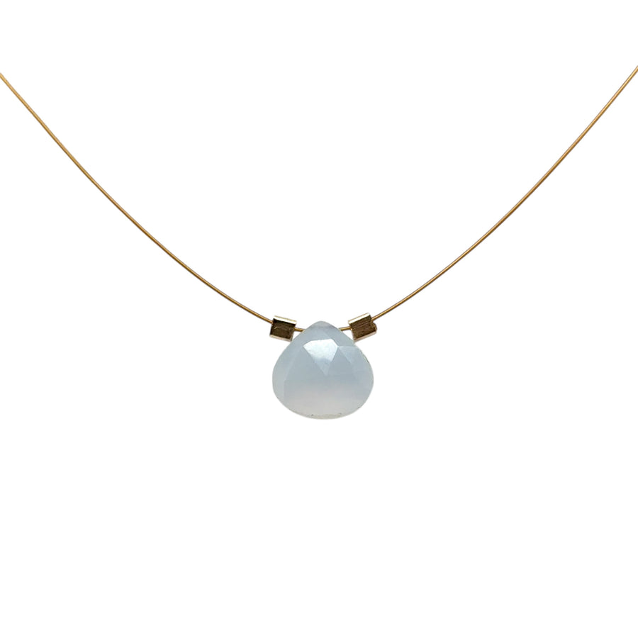 Blue Chalcedony Necklace