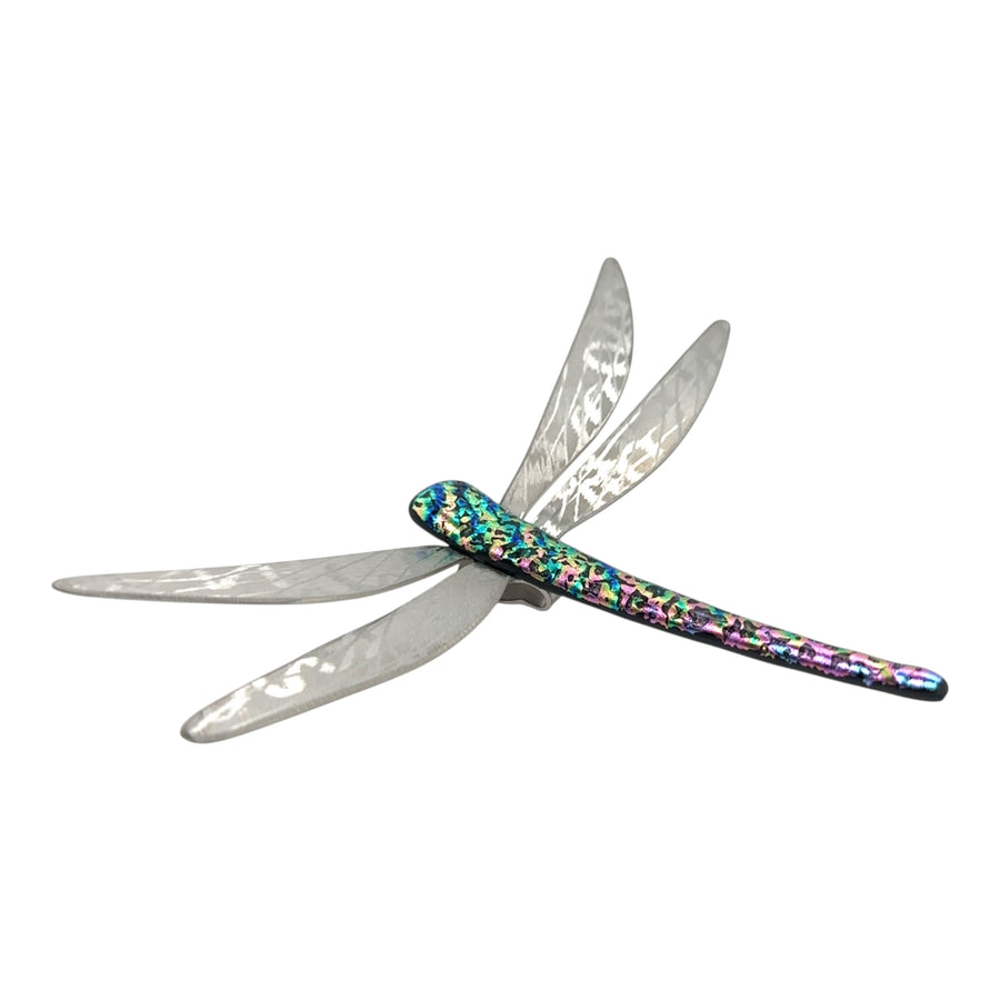 Dichroic Glass Dragonfly