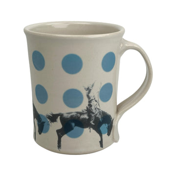 Mug - Cowgirl - Blue