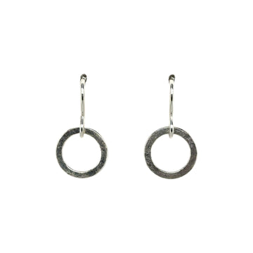 Earrings - Hammered Circle - Small