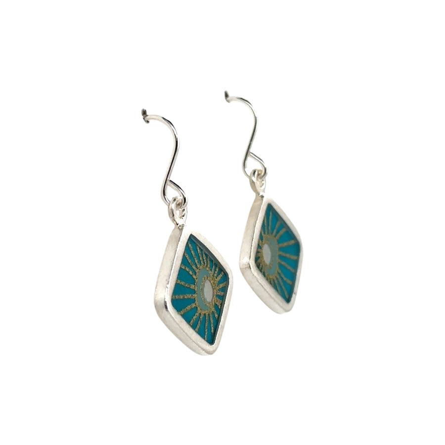 Earrings - Diagonal Drop