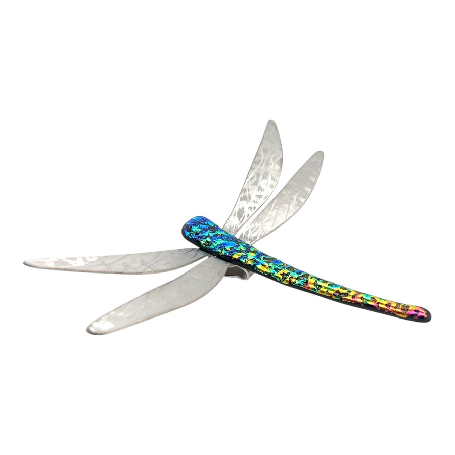 Dichroic Glass Dragonfly