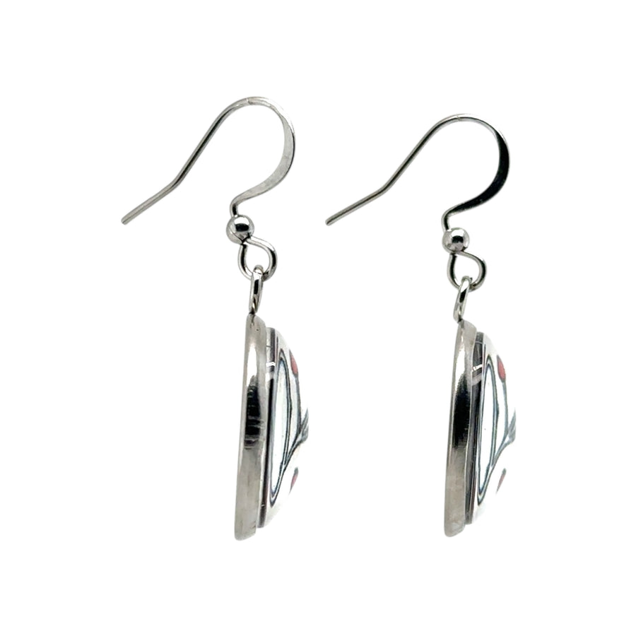 Earrings - Red Berries