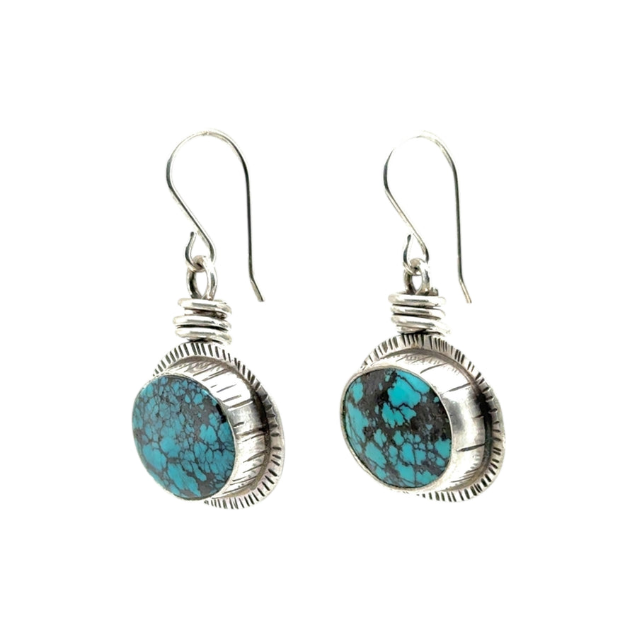 Earrings - Kingman Turquoise Drops