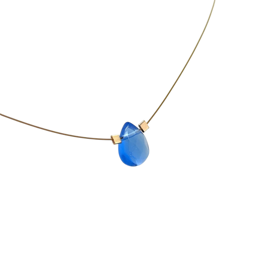 Blue Quartz Necklace