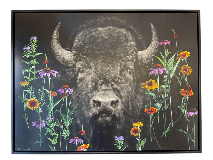 Steadfast - Original Scratchboard