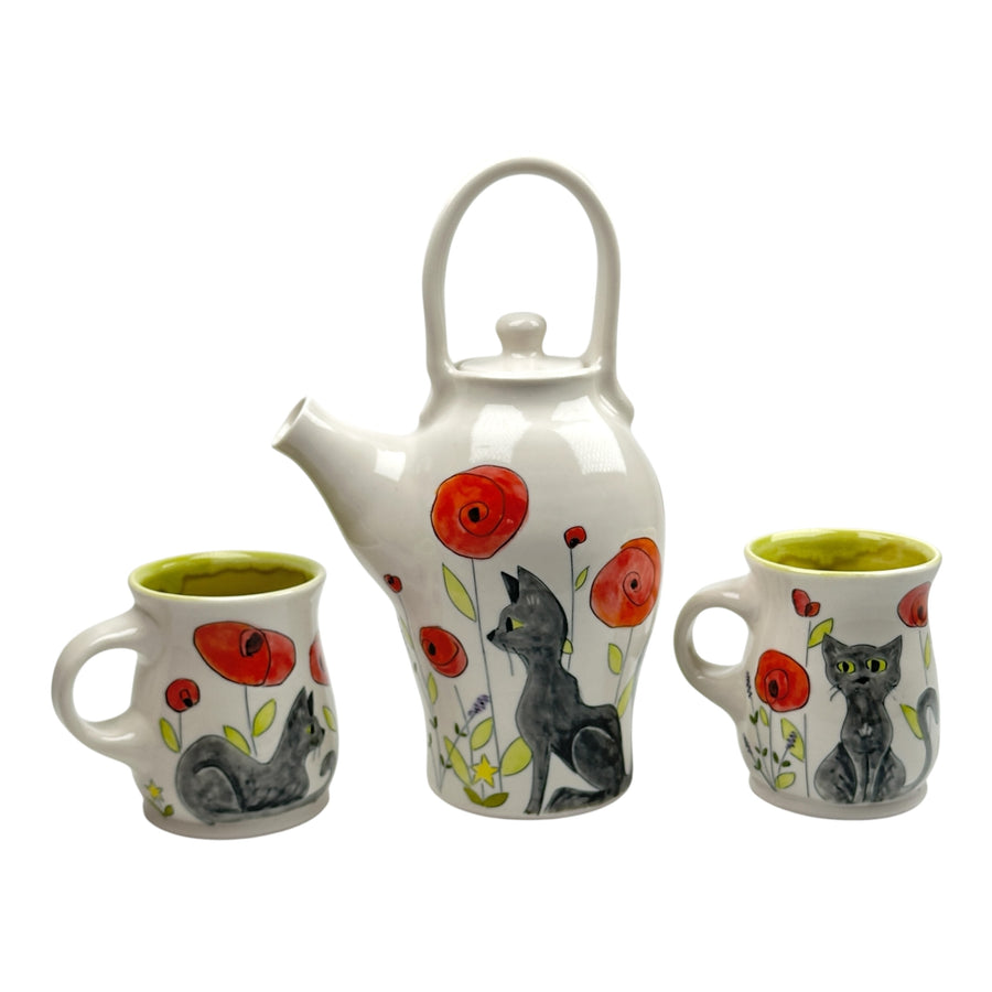 Cats - Teapot - Large