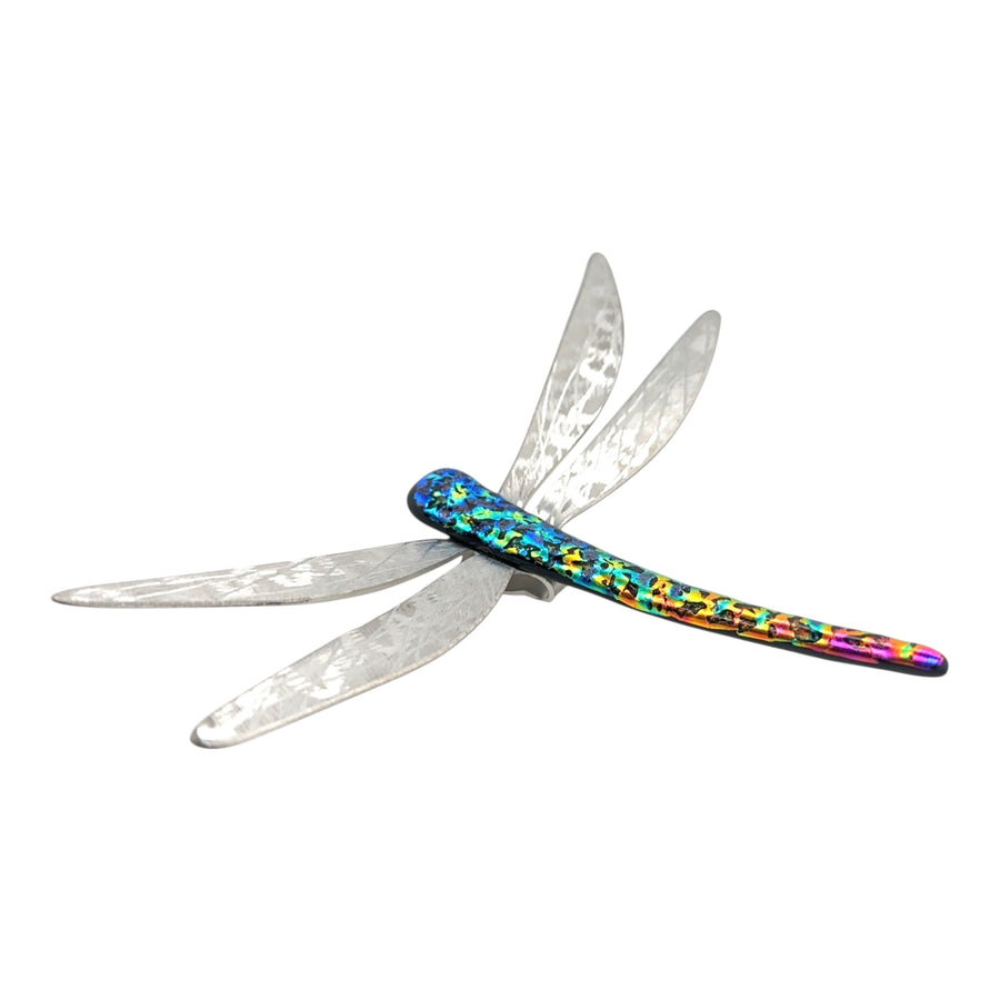 Dichroic Glass Dragonfly