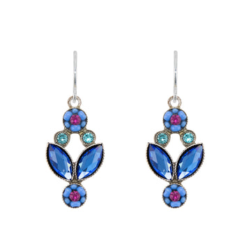 Earrings - Botanical Leaf Flowers