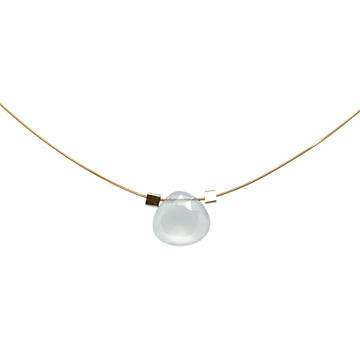 Blue Chalcedony Necklace