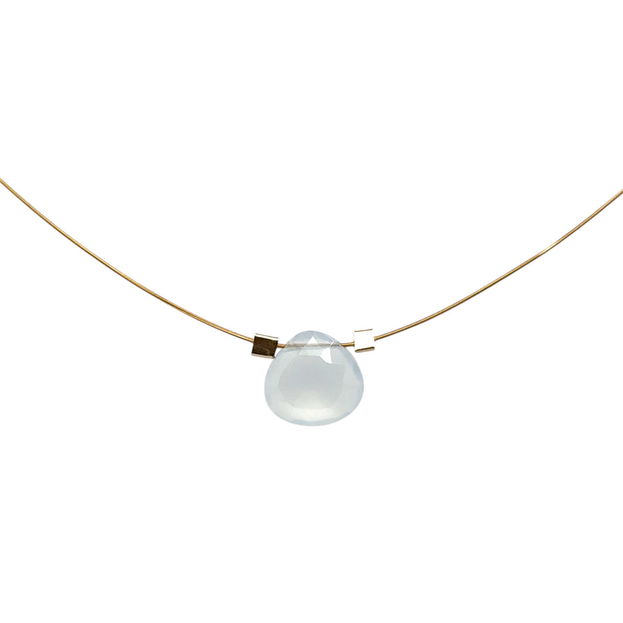 Blue Chalcedony Necklace