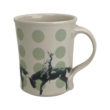 Mug - Cowgirl - Green