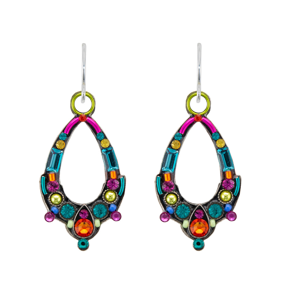 Earrings - Oval Hoop