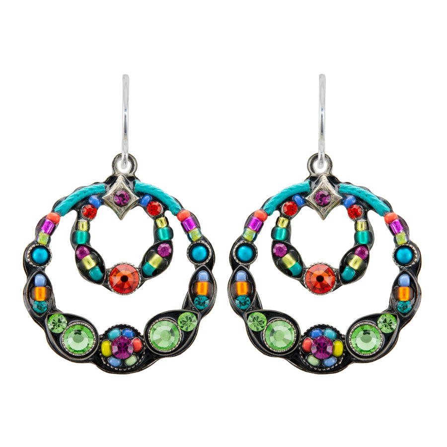 Earrings - Scalloped Hoop