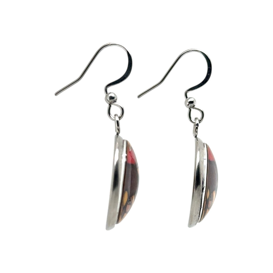 Earrings - Bear in Forest
