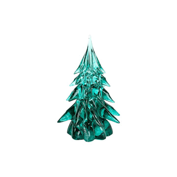 Small Glass Tree - Dark Emerald
