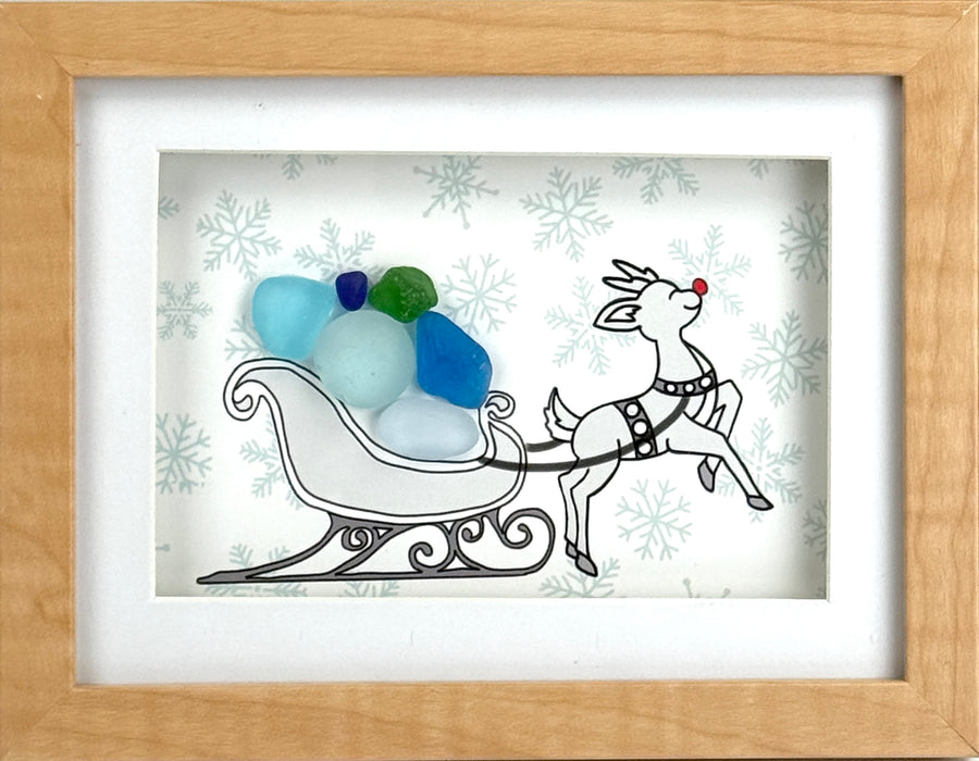 Sea Glass Rudolph