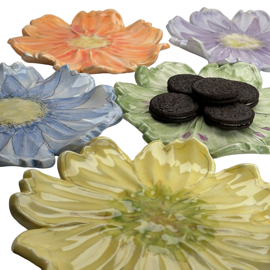 Medium Flower Plate