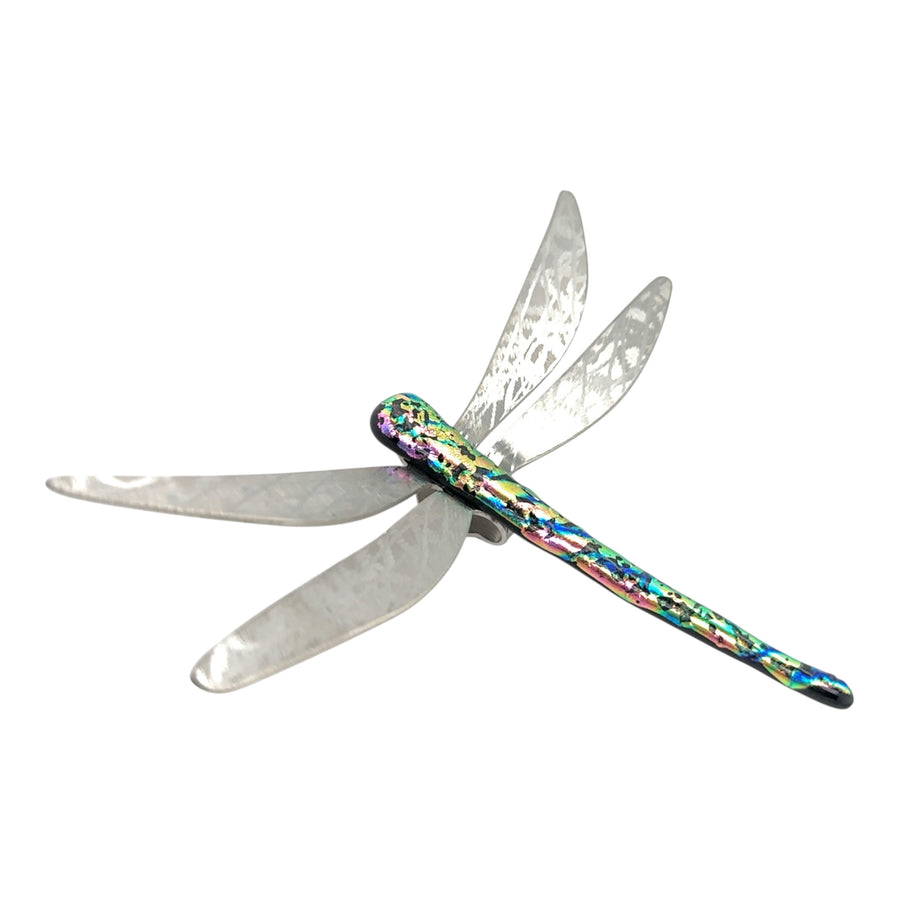 Dichroic Glass Dragonfly