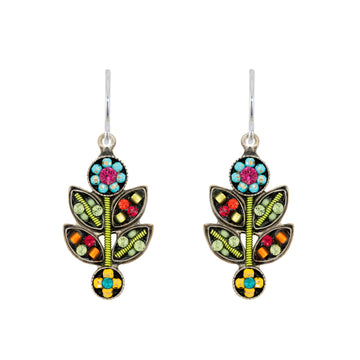 Earrings - Scalloped Flower