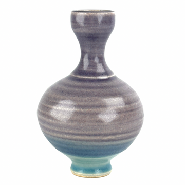 Bud Vase - Purple/Light Blue