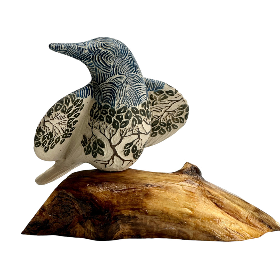 Bird - Carved - Forest #1206