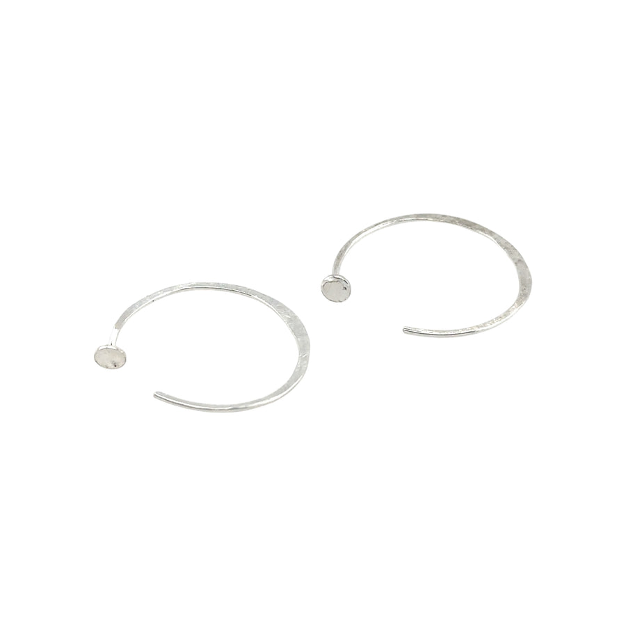 Tiny Star Hoop Earrings