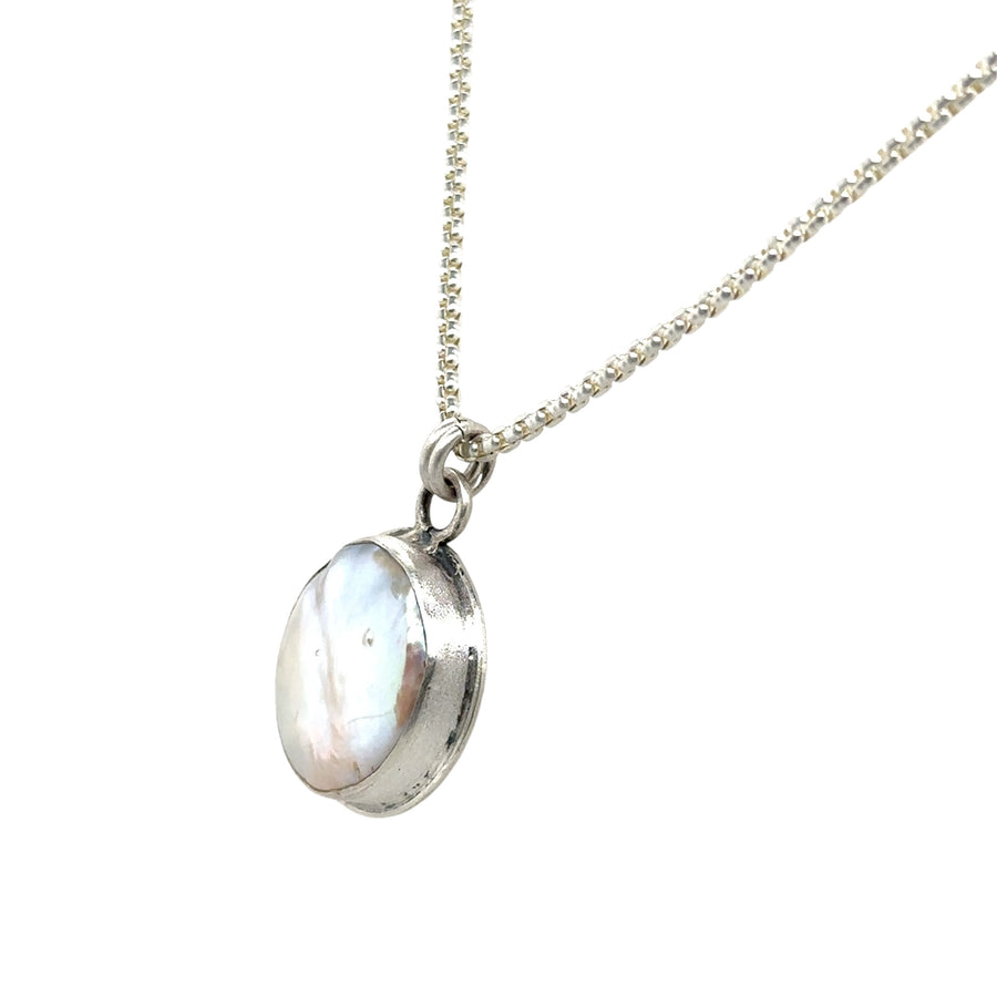 Necklace - Coin Pearl