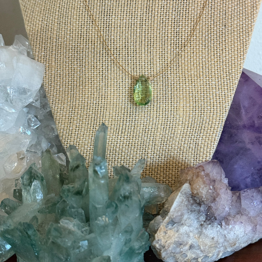 Prasiolite Necklace