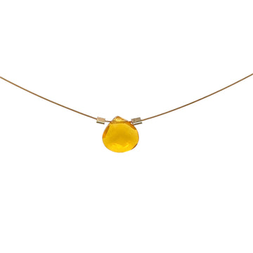 Yellow Topaz Necklace