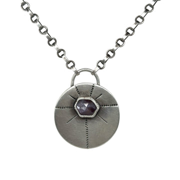 Necklace - Ruby Shield